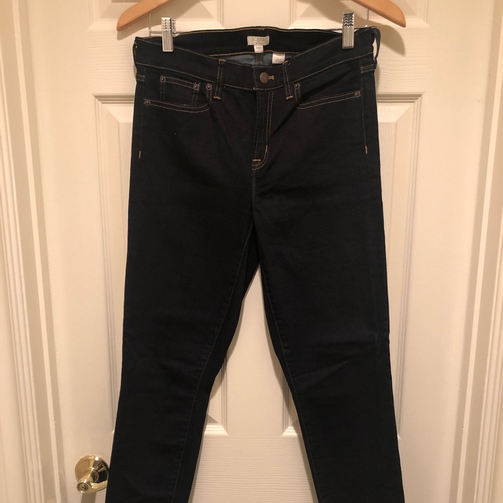 J.Crew Indigo Wash Stretch Jeans. 28W, 30L